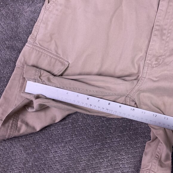 Vintage Polo Ralph Lauren Shorts Men's 33 Khaki Tan Chino Cargo - Picture 14 of 14